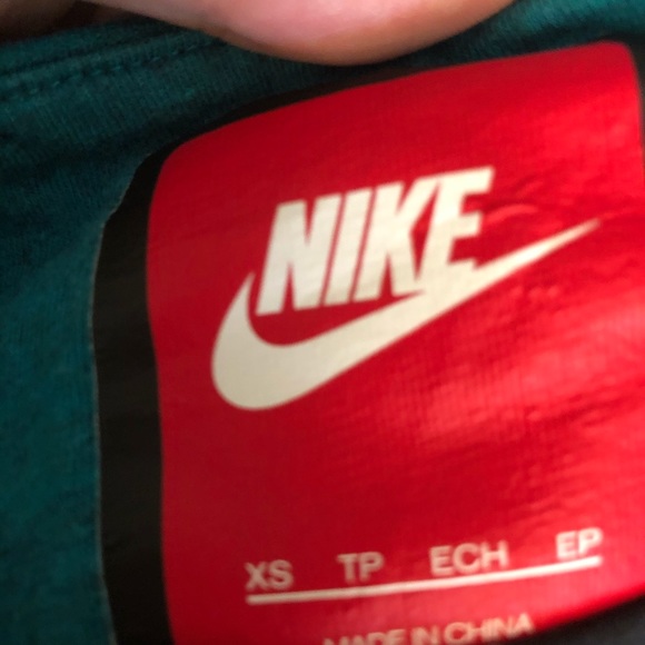 Nike teal athletics jacket - Picture 3 of 7